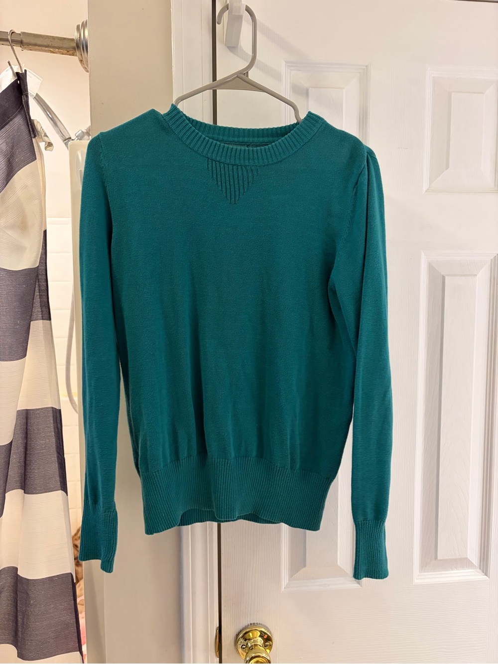 Pact green Crewneck Sweater small 100% organic cotton